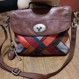 Fossil Leather Bag
